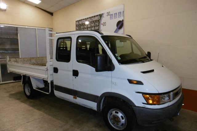 DAILY DOUBLE CHASSIS CABINE BENNE